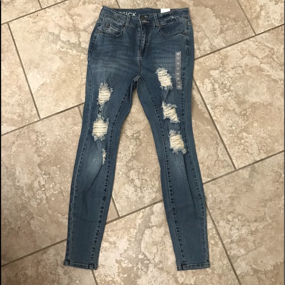Lovesick Denim - Love Sick Distressed Skinny Jeans NWT